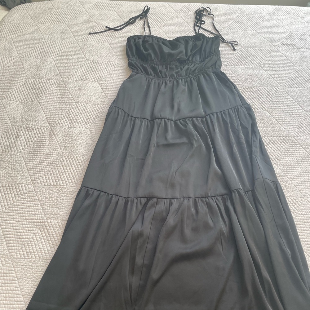 Express Satin Maxi Dress